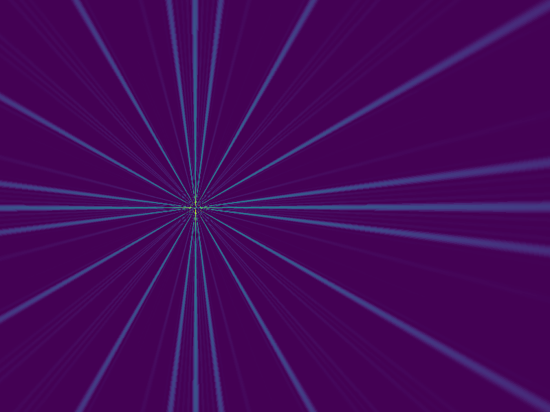 2D Helmholtz wave scattering illustration